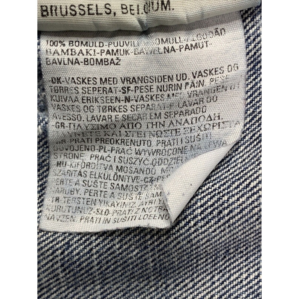 Levis Jacket Womens Size Small Vintage Distressed‎ Vintage IRREGULAR Stamped - Picture 10 of 14